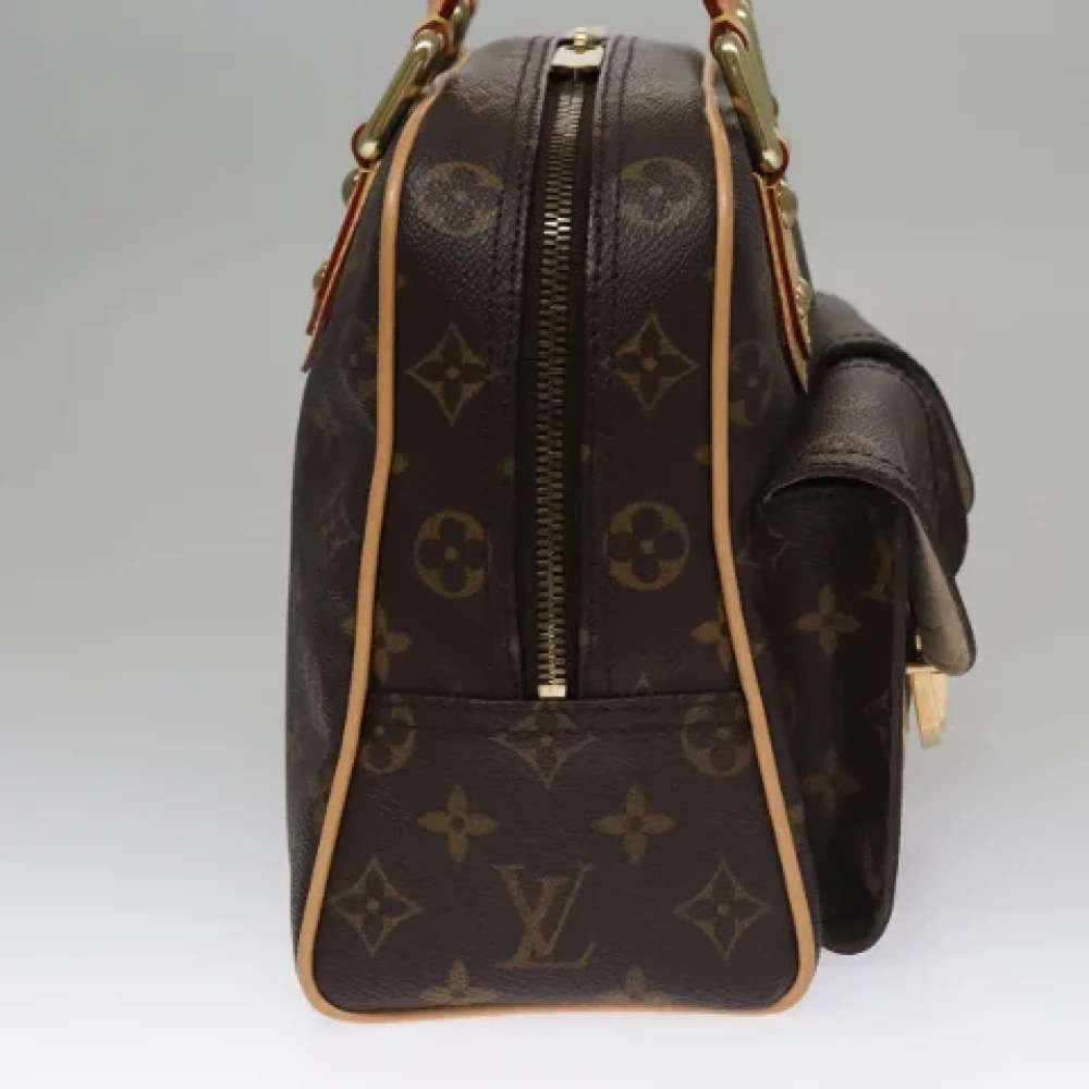 Louis Vuitton Vintage Pre-owned Canvas handbags Brown Dames