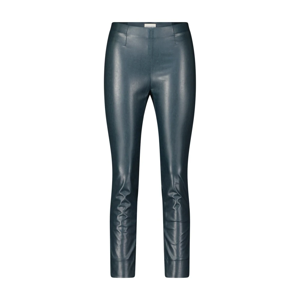 Seductive Imitatieleren instapbroek Sabrina Blue Dames