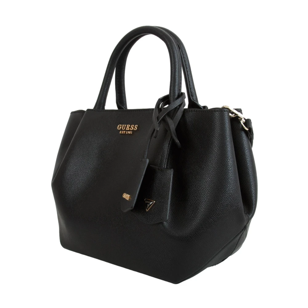 Guess , Handbags, Female, Black, One Size, Amorette Girlfriend Satchel - Image 5