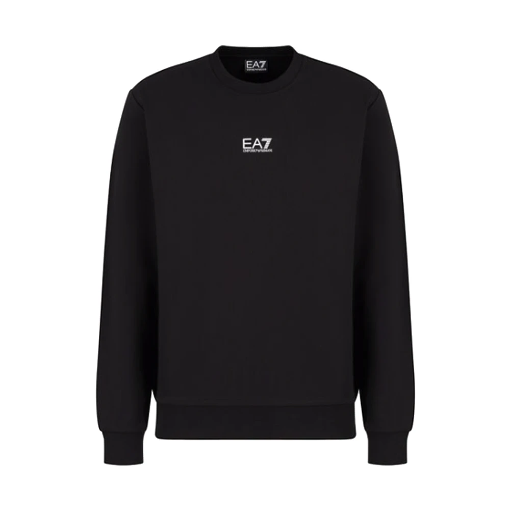 Emporio Armani Ea7 Uomo Nero Felpe, 3XL, New,