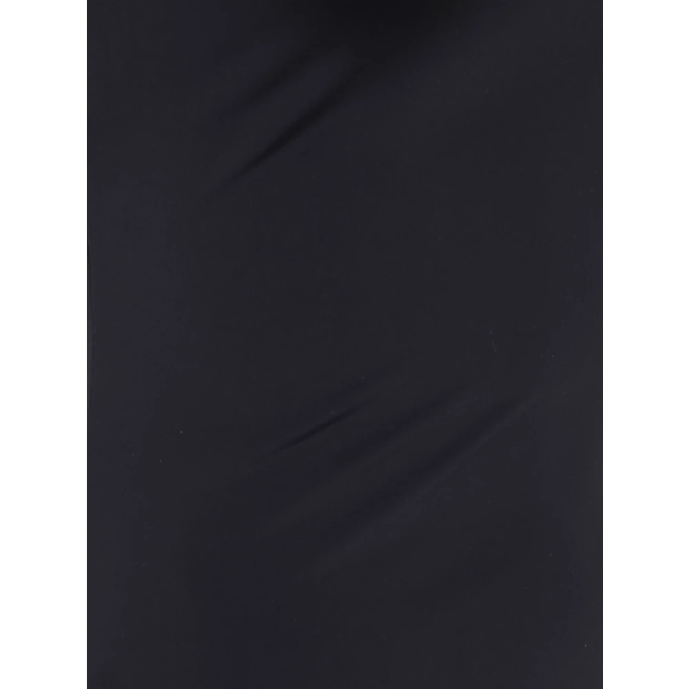 Entire Studios Elegante Maxi Jurk in Nylon Spandex Black Dames