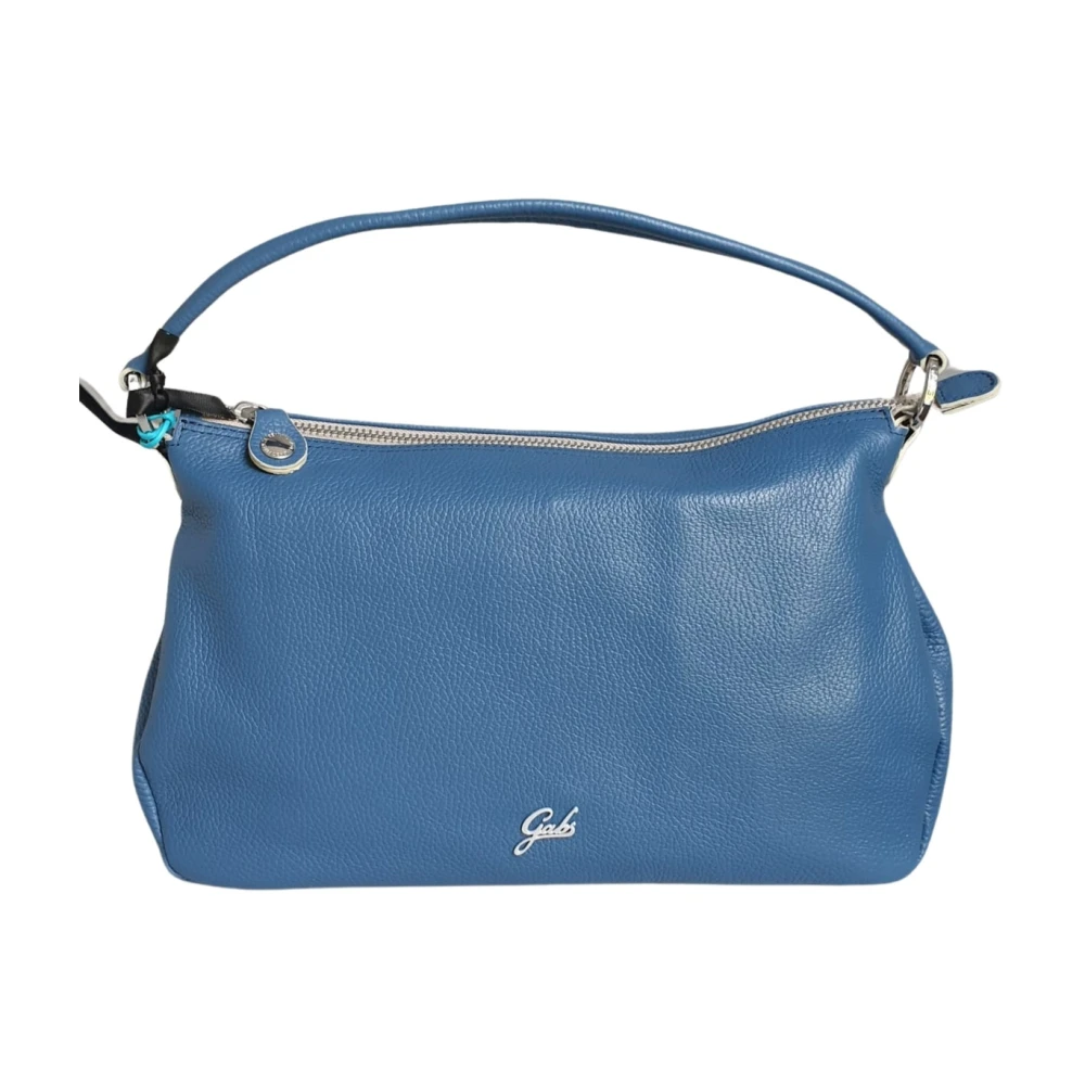 Gabs Women's Blue Handbags, One Size, Hammered Leather Shoulder Bag