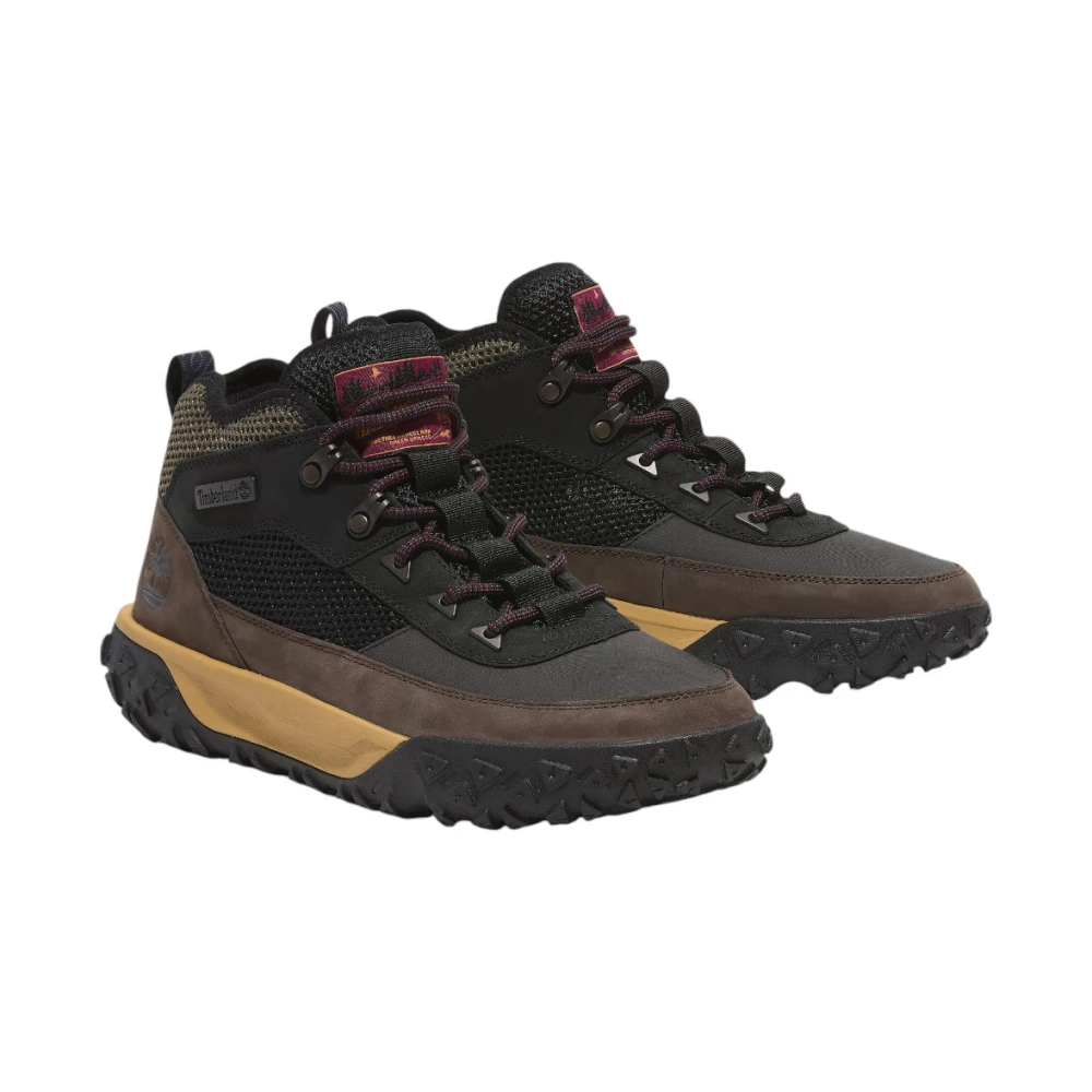 Timberland Mid Lace Up Wandelschoenen Brown Heren