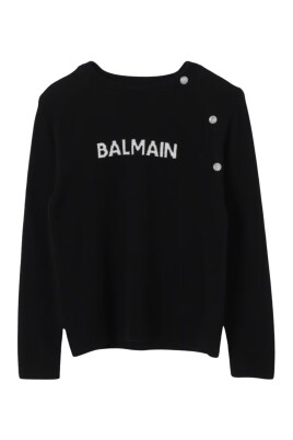 enfants-pull-noir-avec-logo-blanc