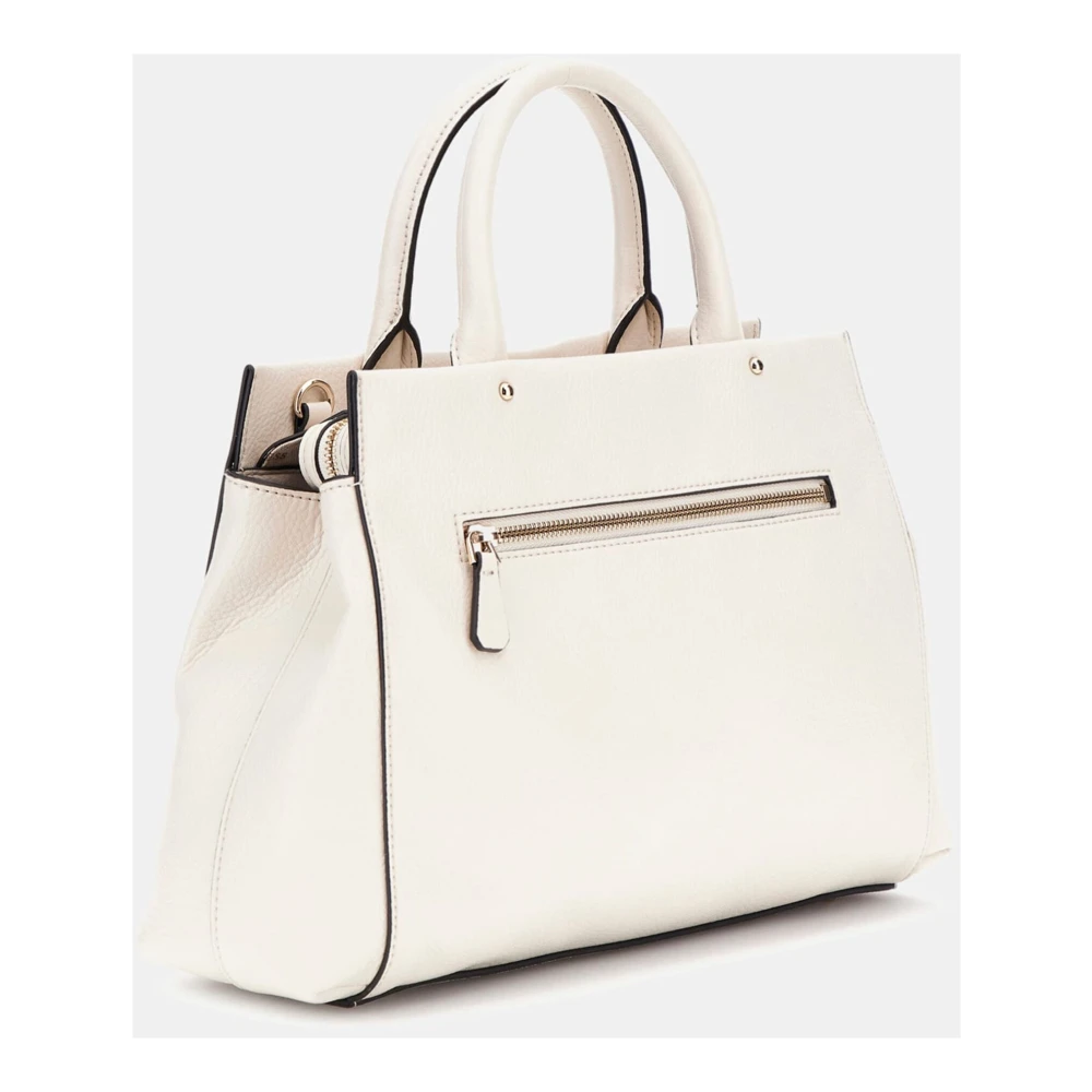 Guess Levia Hobo Schoudertas White Dames