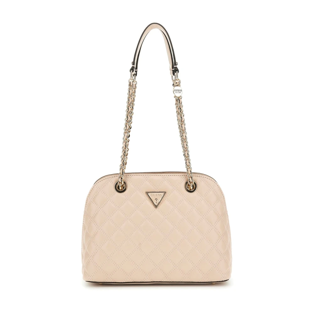 Guess Lichtbeige Spark Micro Mini Schoudertas Beige Dames