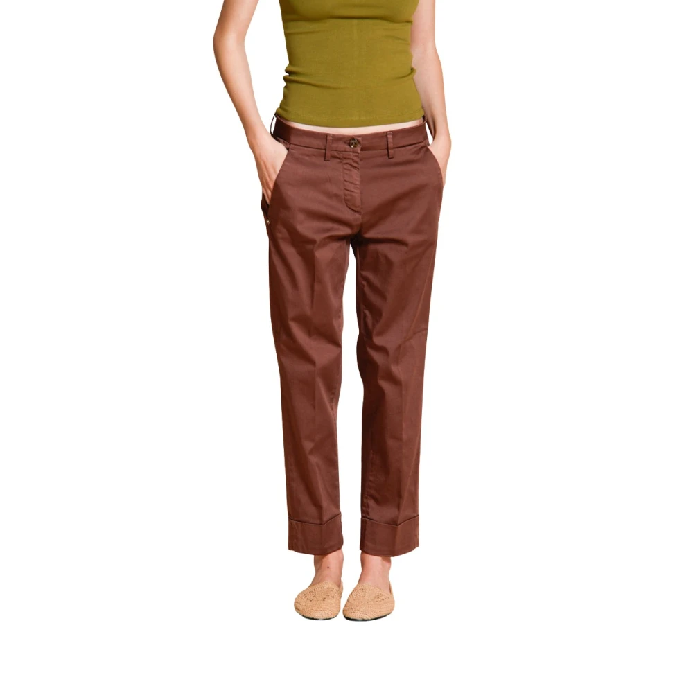 Mason's Mujer Marrón - New York Carrot Chino - Trousers - 2XL