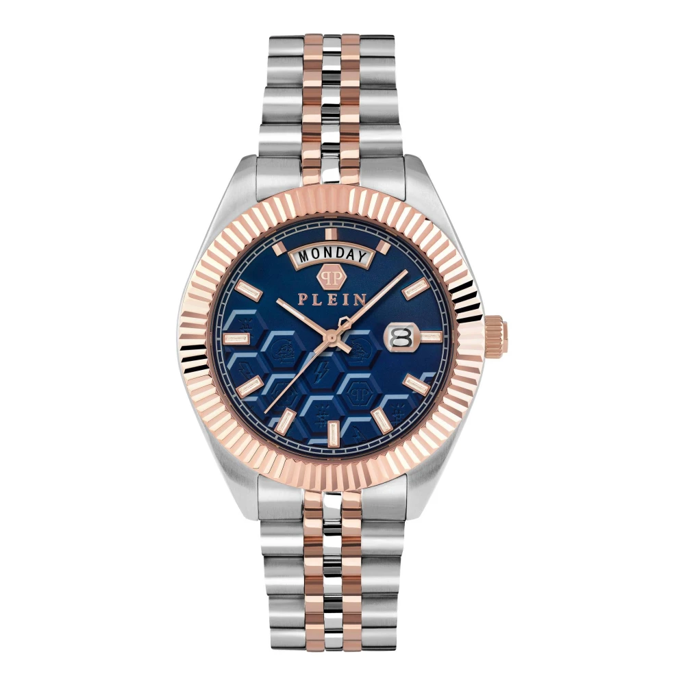 Philipp Plein Men's Blue Date Superlative Watch