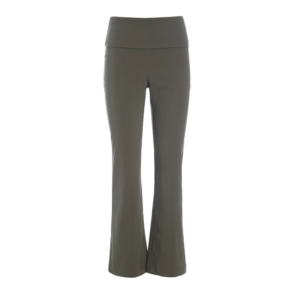 Bitte Kai Rand Magic Stretch Flared Broek Deep Forest Green Dames