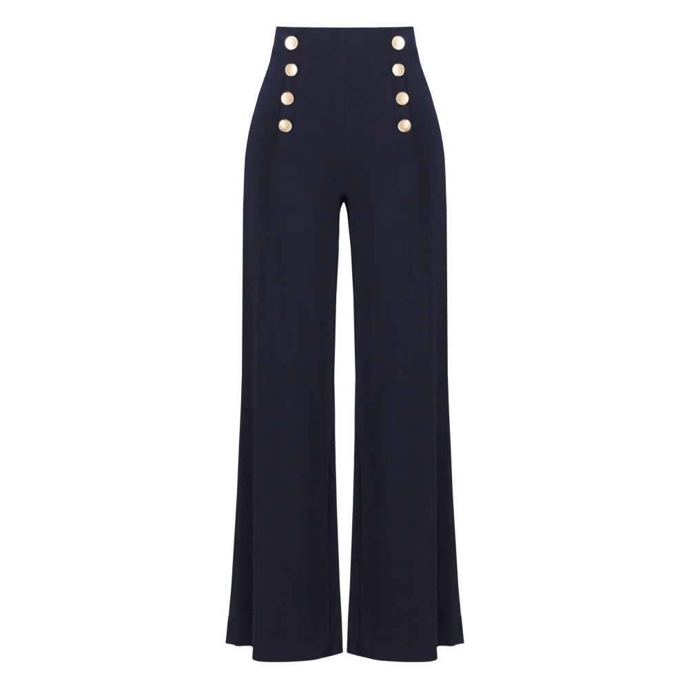Joseph Ribkoff Stijlvolle Pantalon 251028 voor vrouwen Blue Dames