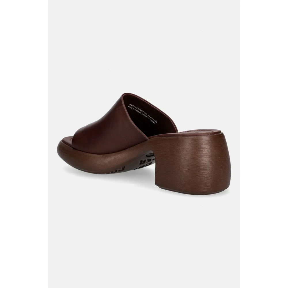 Camper Heeled Mule