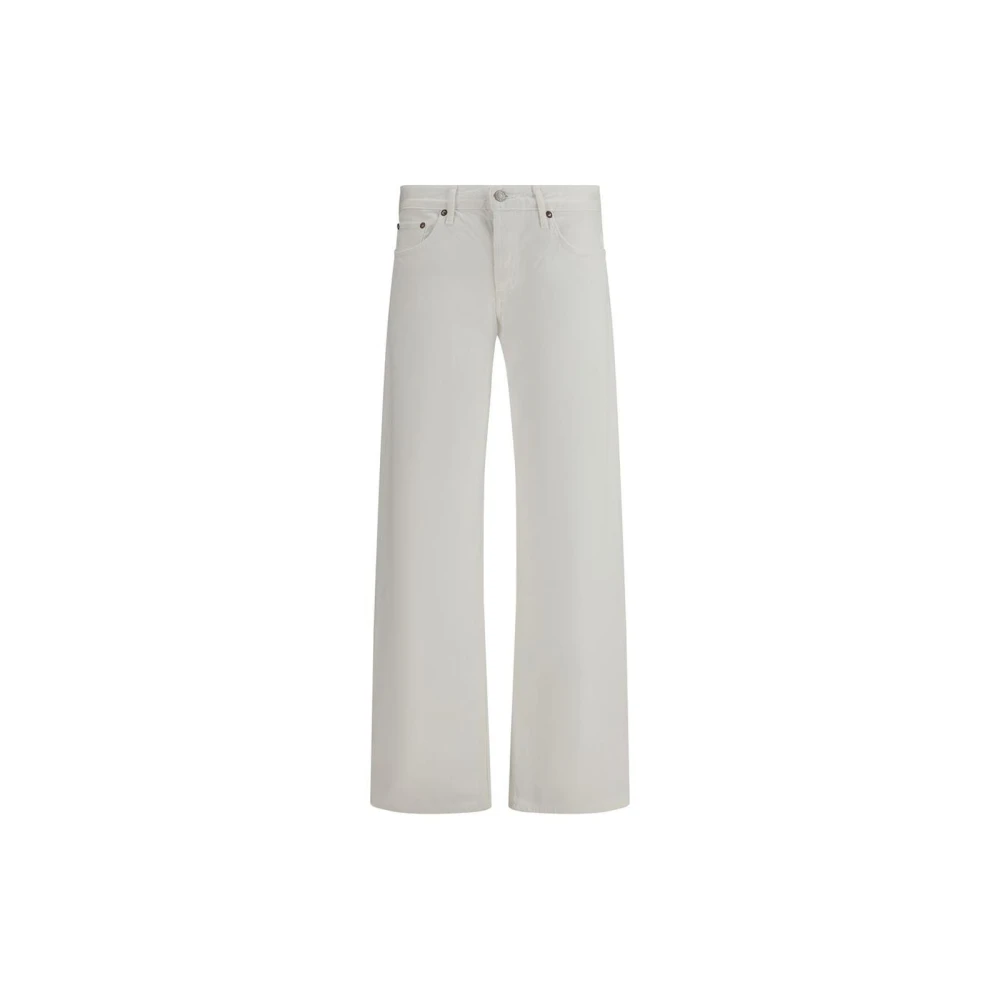 Agolde Women's White Cotton Jeans Denim