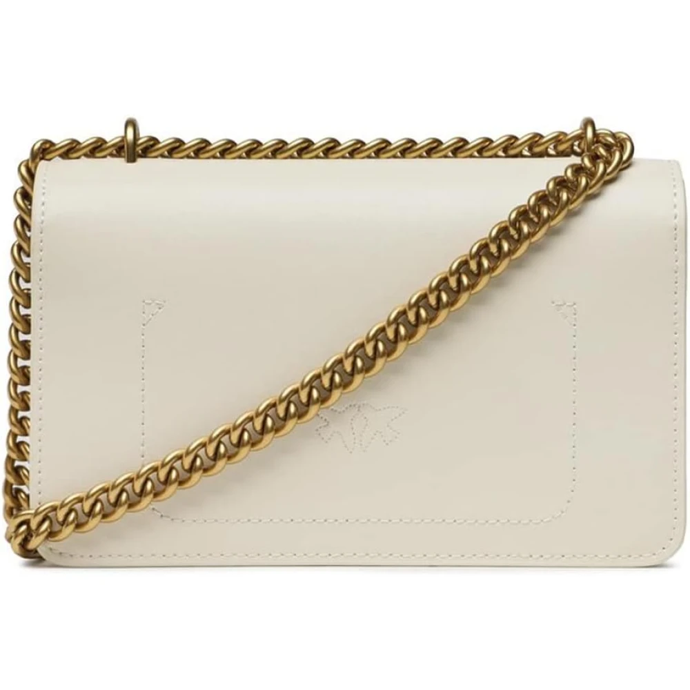 pinko Mini Icon Simply Love White Dames