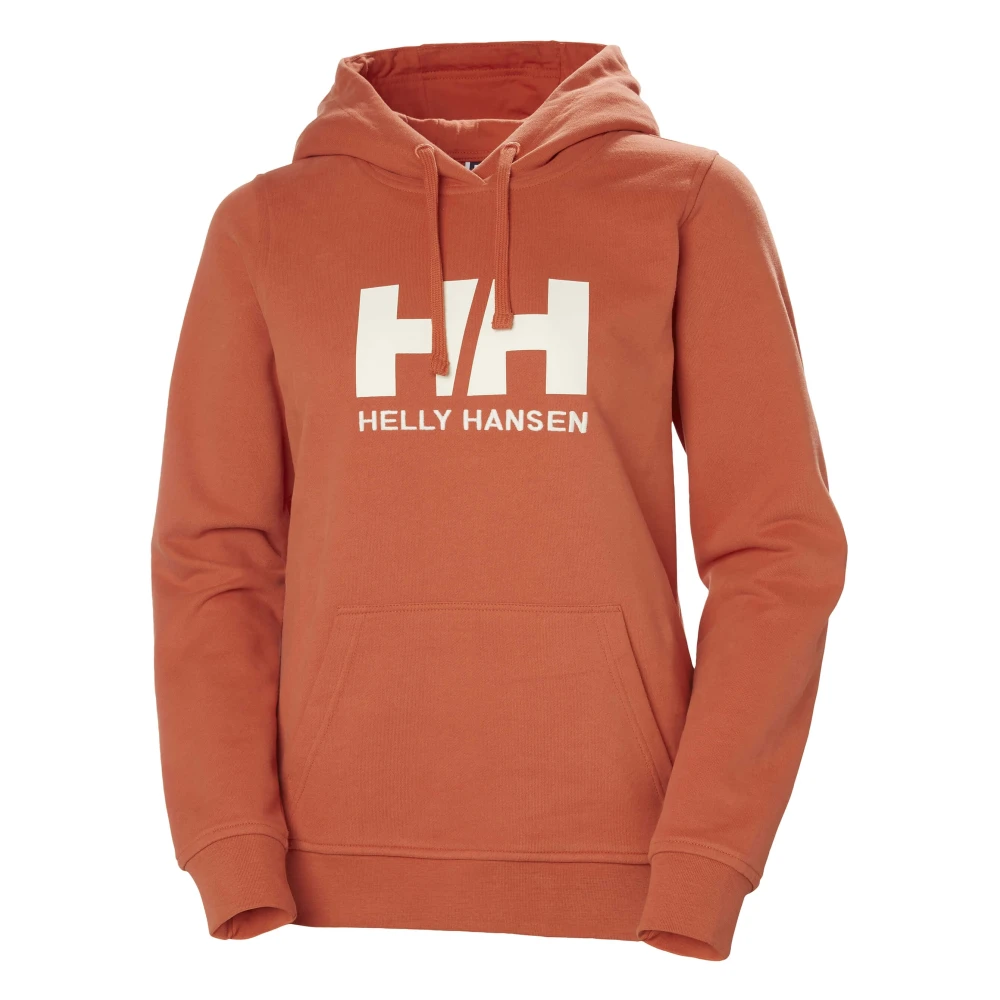 Helly Hansen Hh Logo Hoodie Orange Dames