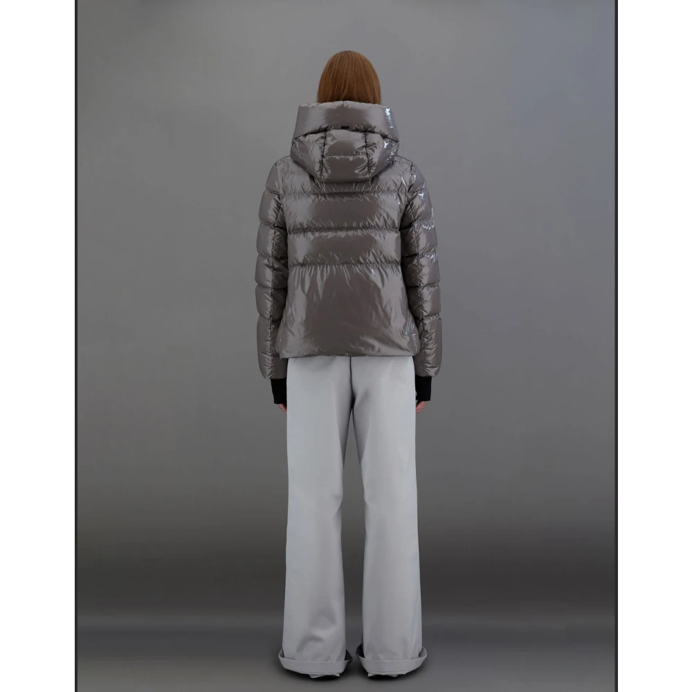 Herno Laminar Glazed Ripstop Jas Gray Dames