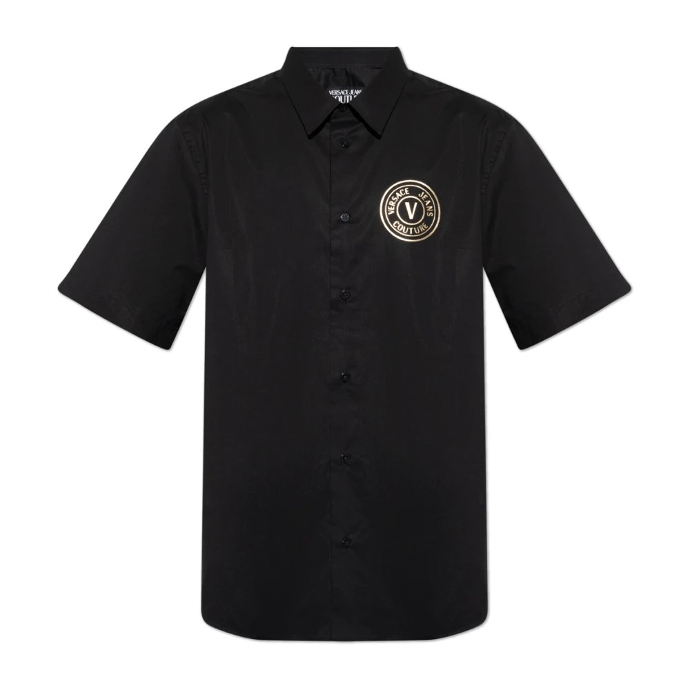 Shirts > Short Sleeve Shirts - - Versace Jeans Couture - Modalova