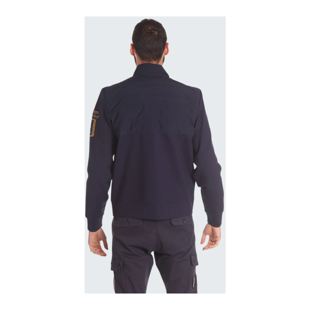 aeronautica militare Donkerblauwe Stijlvolle Jas Blue Heren