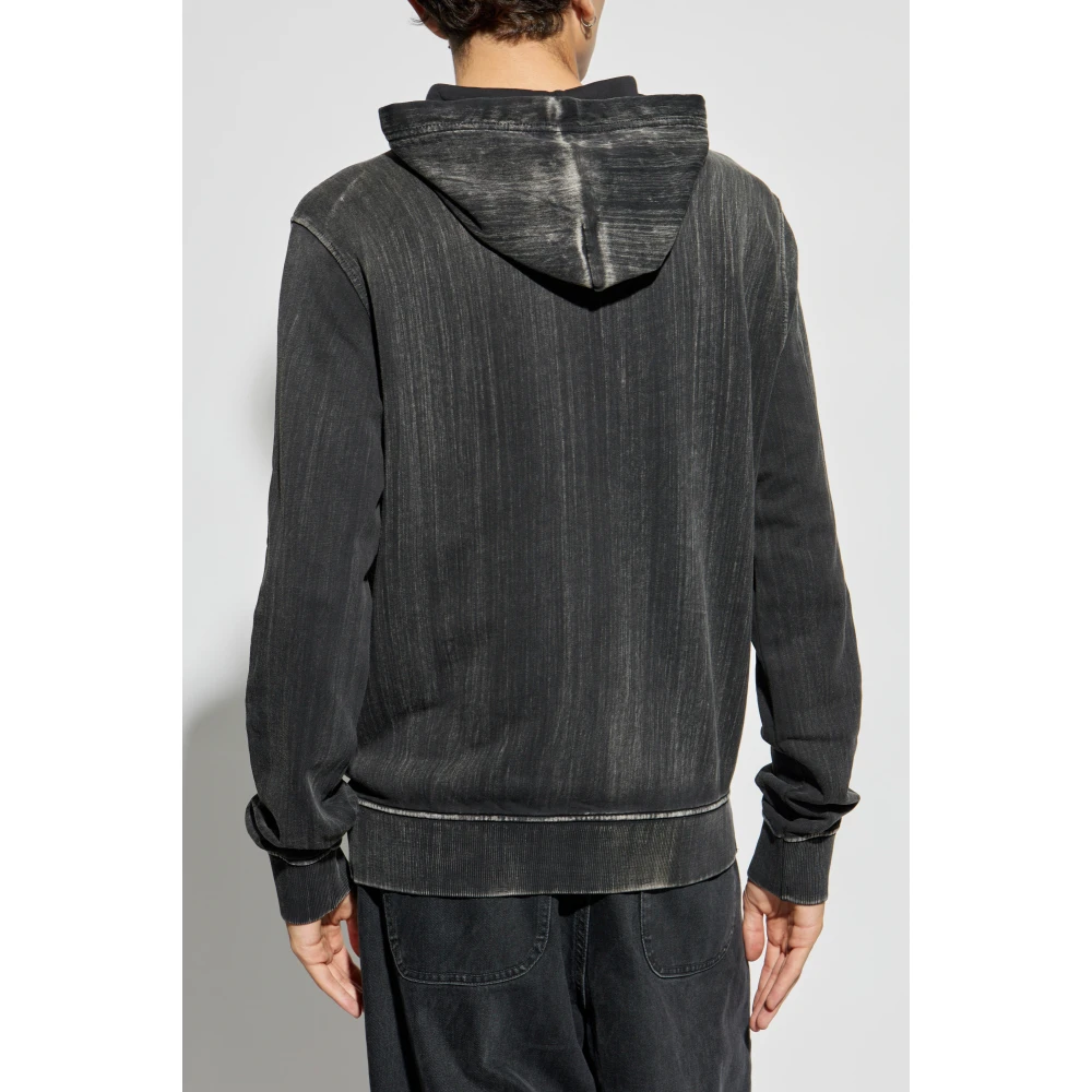 Diesel Sweatshirt S-Ginn-Hood-K43 Gray Heren
