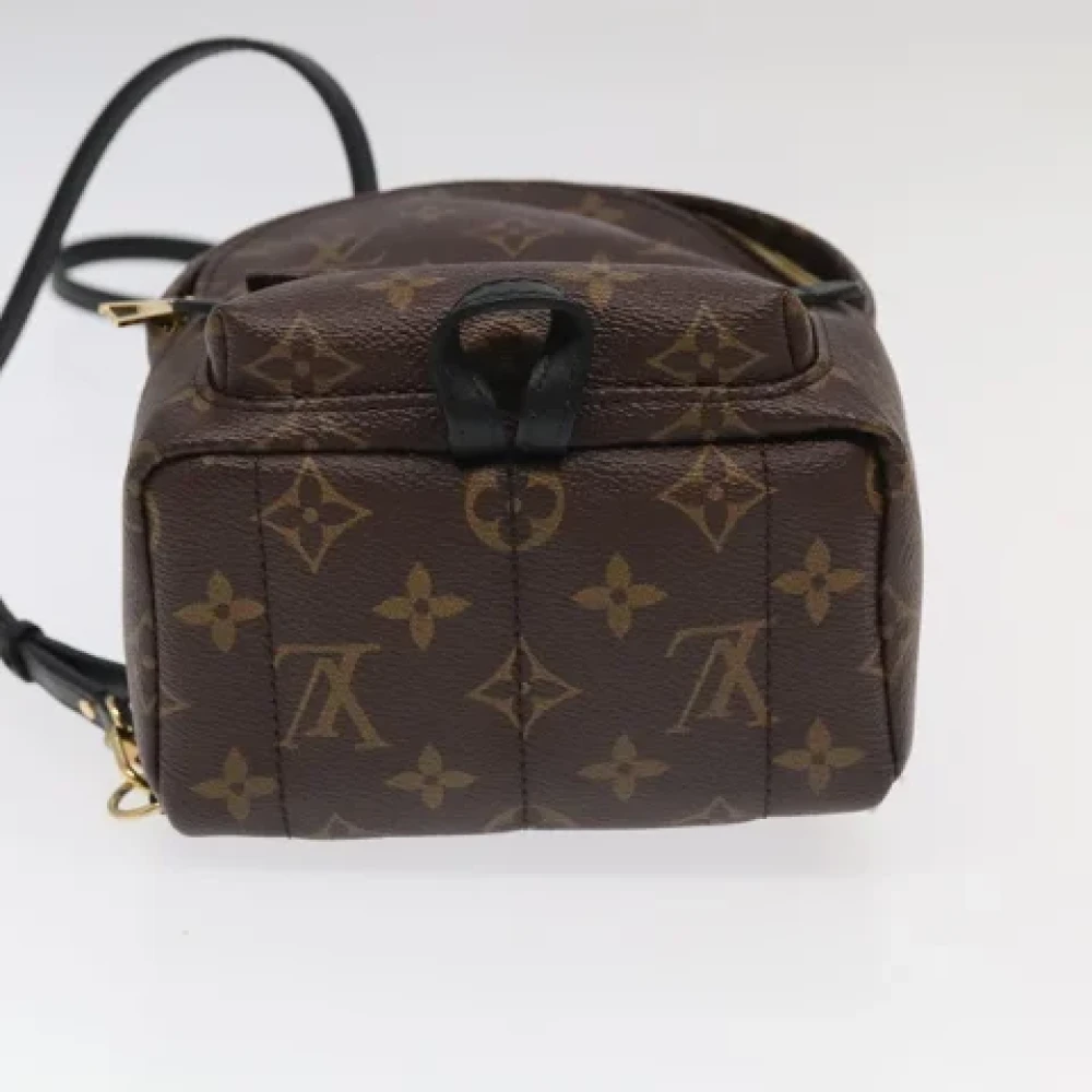 Louis Vuitton Vintage Pre-owned Canvas backpacks Brown Dames