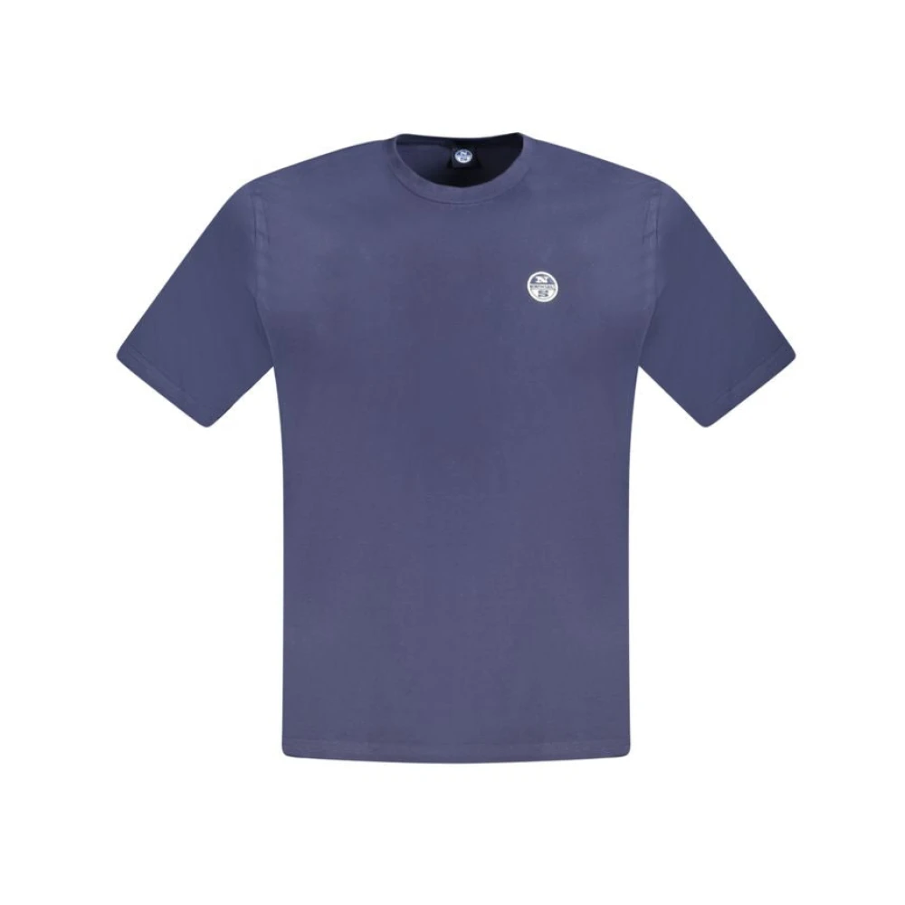 North Sails Hombre Azul - Camiseta De Algodón Para - Tops - S - Camiseta De Algodón Para