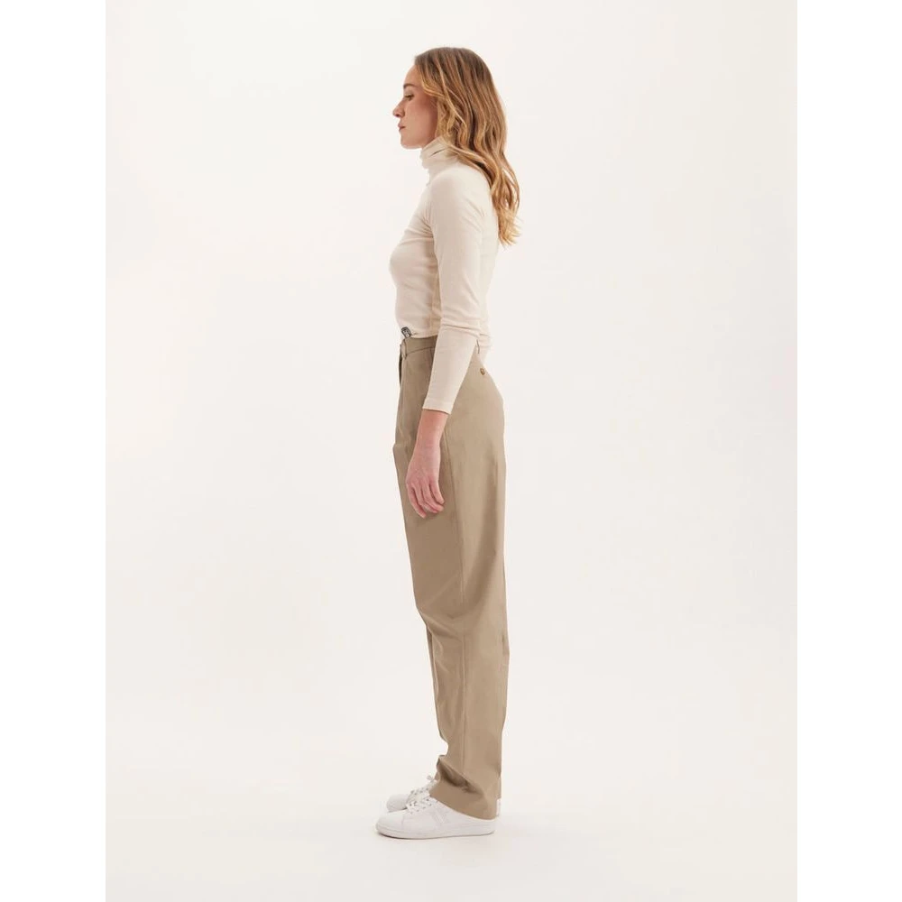 Ines De La Fressange Paris Beige Marlow broek Beige Dames