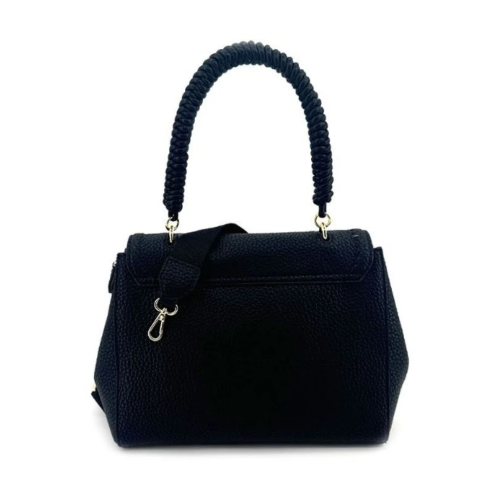 Ermanno Scervino Kleine Flap Soft Tas voor Vrouwen Black Dames