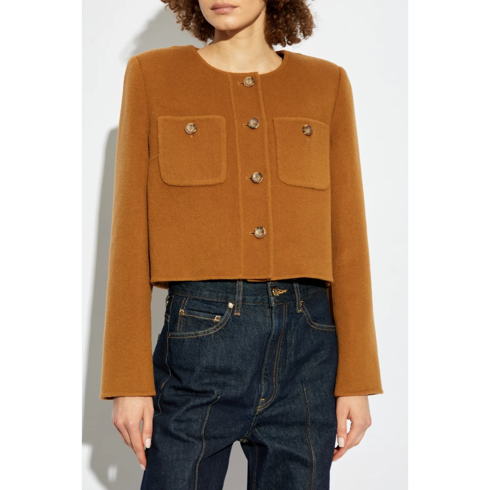 Ulla Johnson Wollen jas Eve Brown Dames