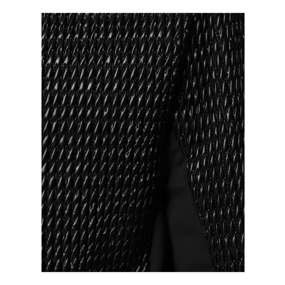 Dolce & Gabbana Zwarte Bomberjack met Logodetails Black Heren