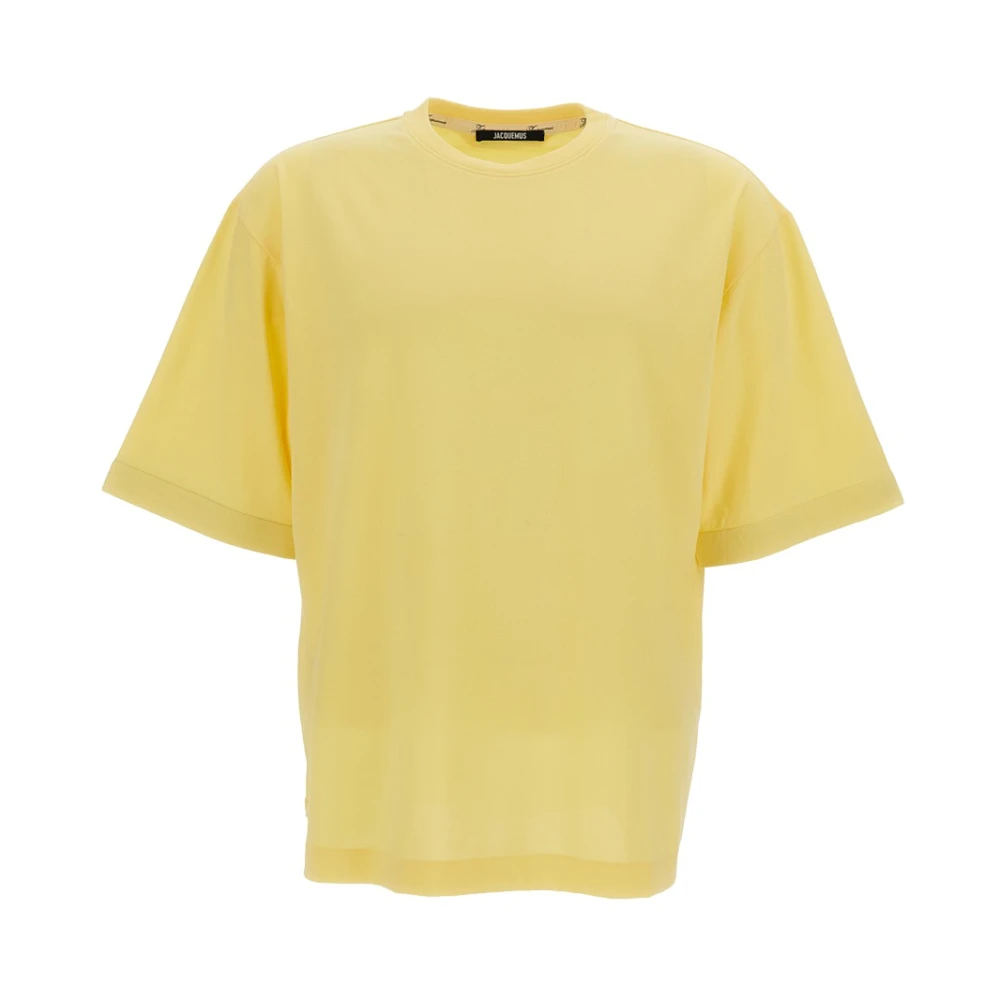 Jacquemus Men's Yellow Rond Carré T-Shirt