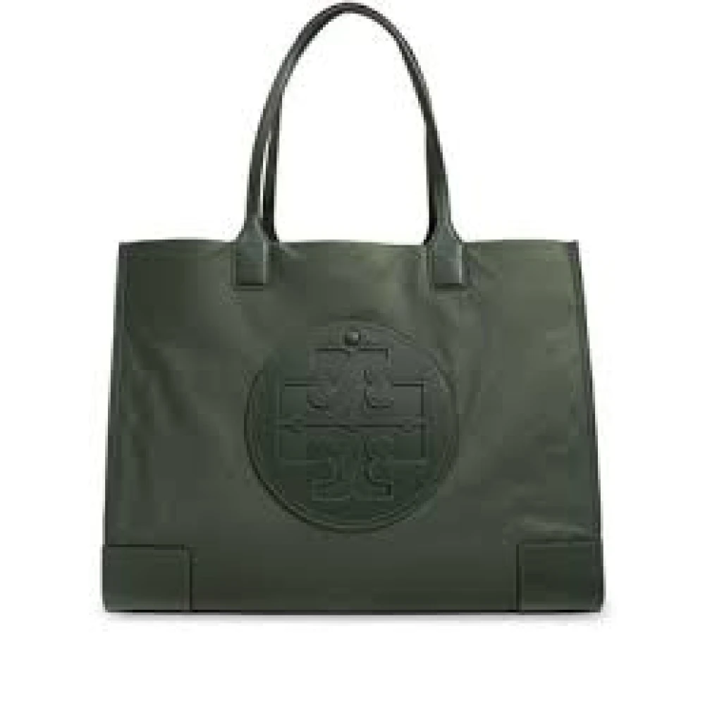 TORY BURCH Stijlvolle Tote Tas voor Dagelijks Gebruik Green Dames