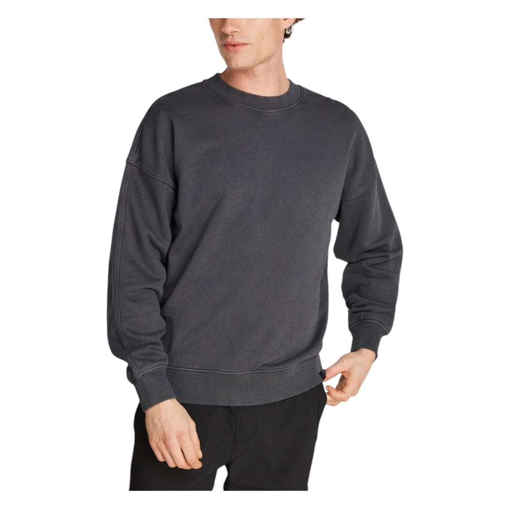 Calvin Klein Jeans Grijze Sweatshirt met Lange Mouwen voor Mannen Gray Heren