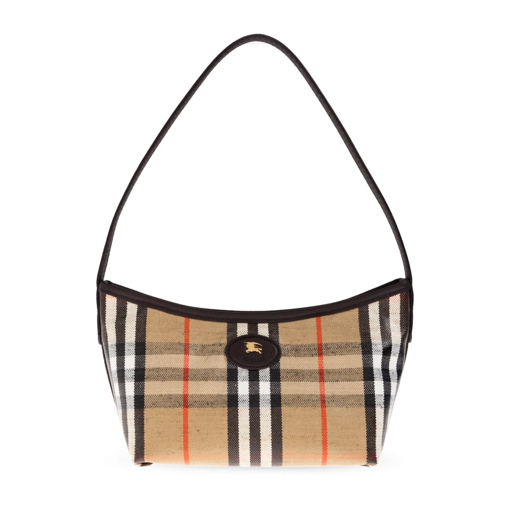 Burberry Women's Beige Shoulder Bag Highlands