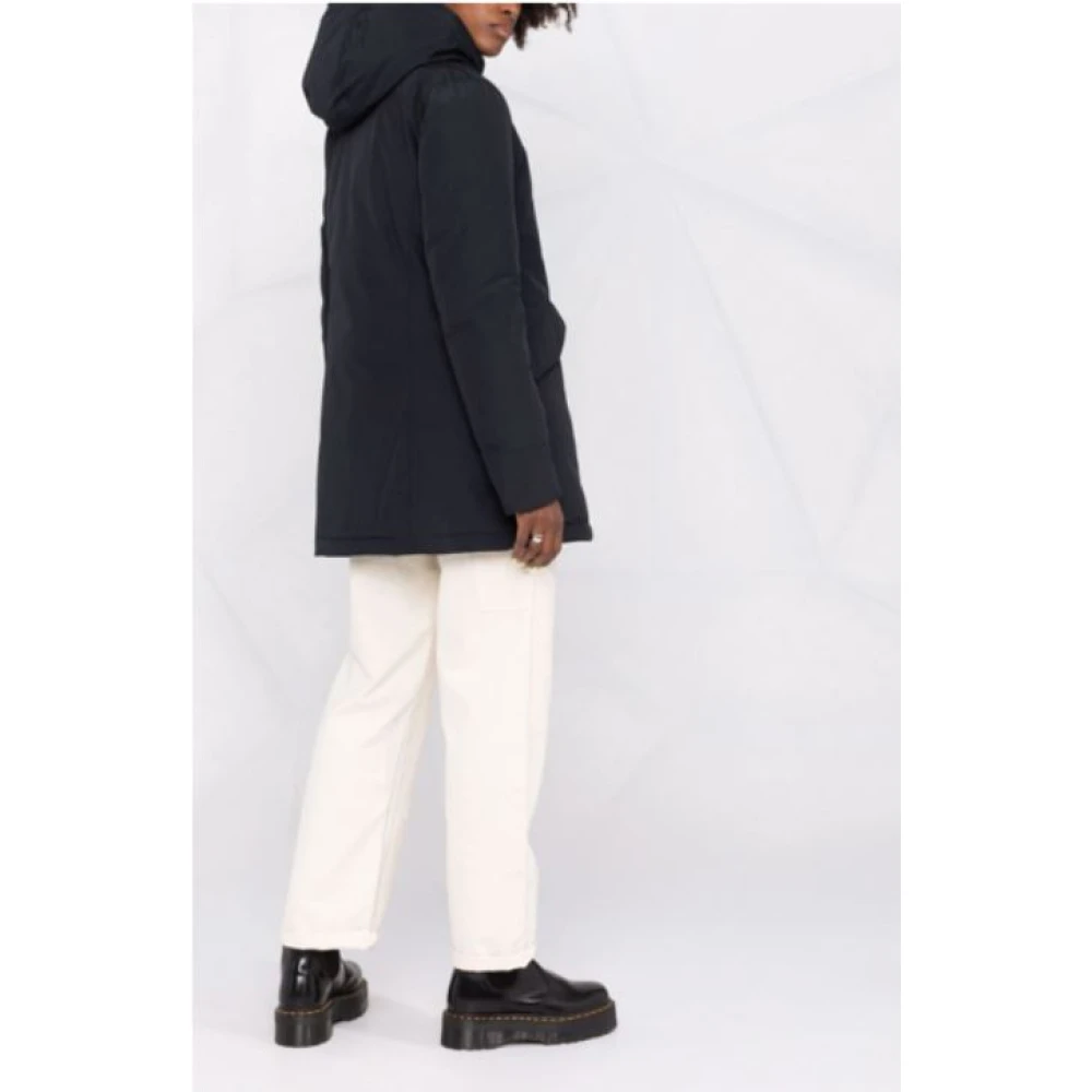 Woolrich Blauwe Jassen voor Mannen Blue Dames