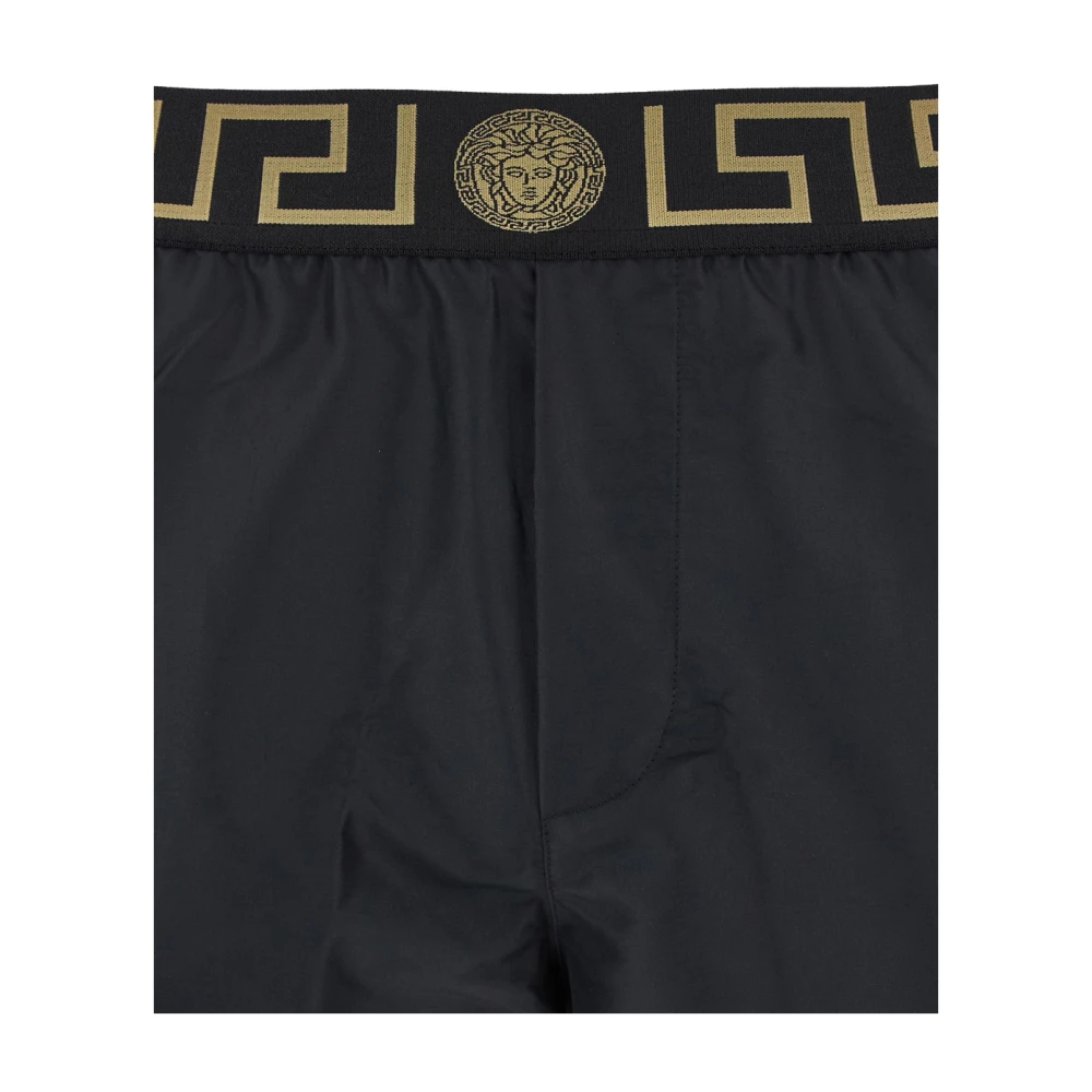 Versace Griekse Sleutel Badkleding Black Heren