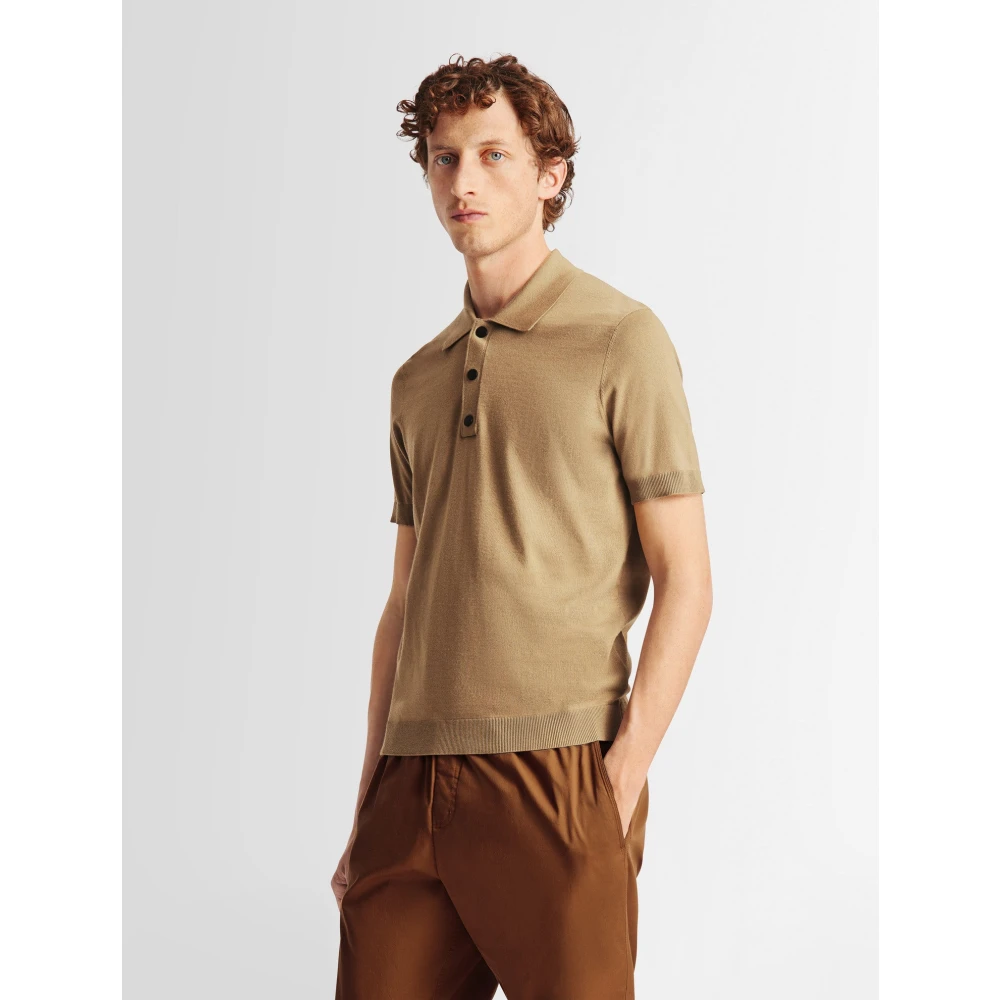 Fusalp Henryo Poloshirt MET Korte Mouwen Beige Heren