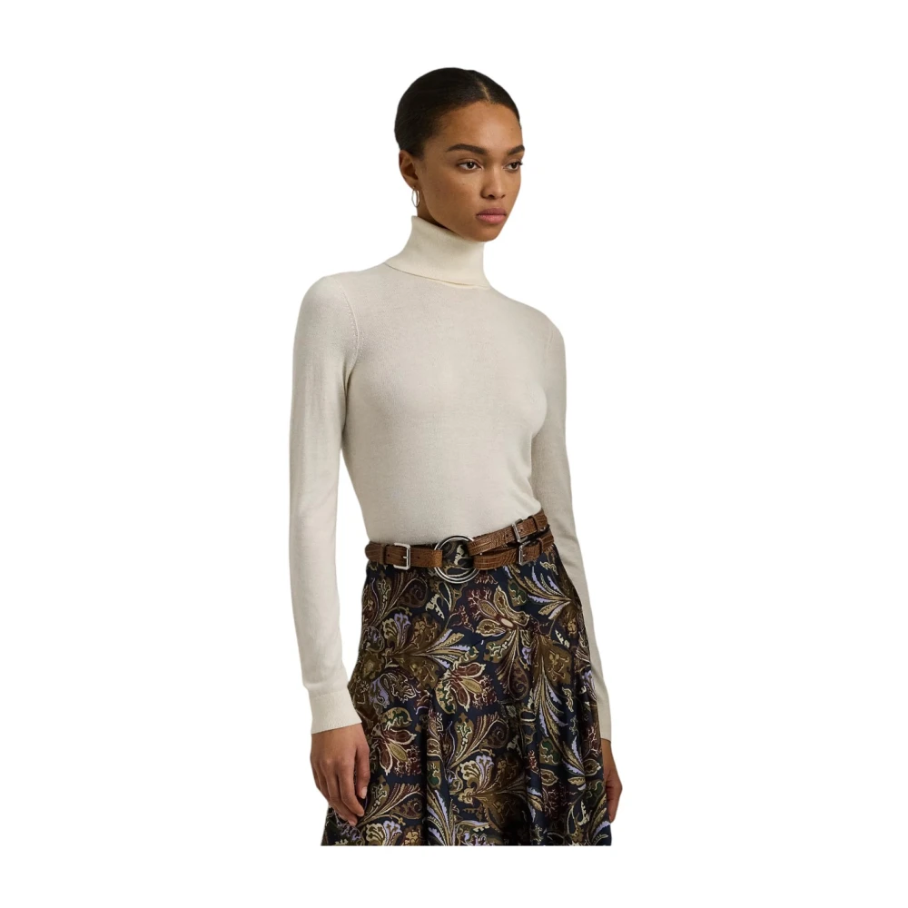 Ralph Lauren Turtleneck Trui White Dames