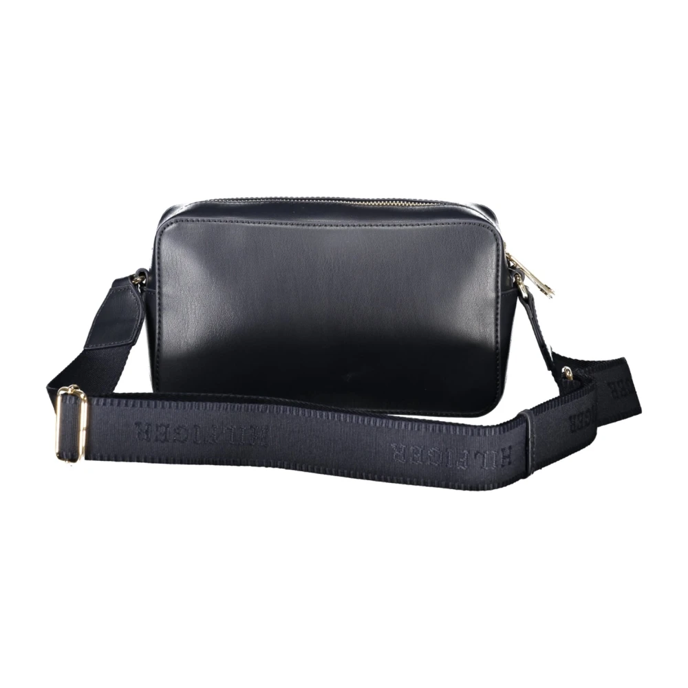 Tommy Hilfiger Blauwe Dames Schoudertas met Rits Blue Dames