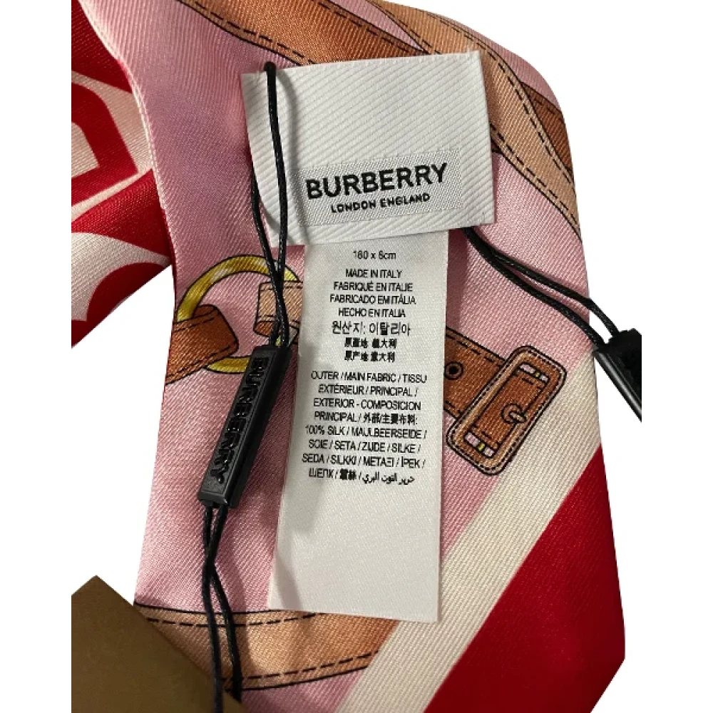 Burberry Silk scarves Multicolor Dames