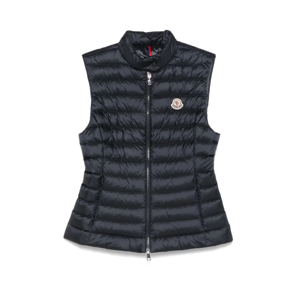 Moncler - Jackets > Vests - Blue - Moncler - Modalova