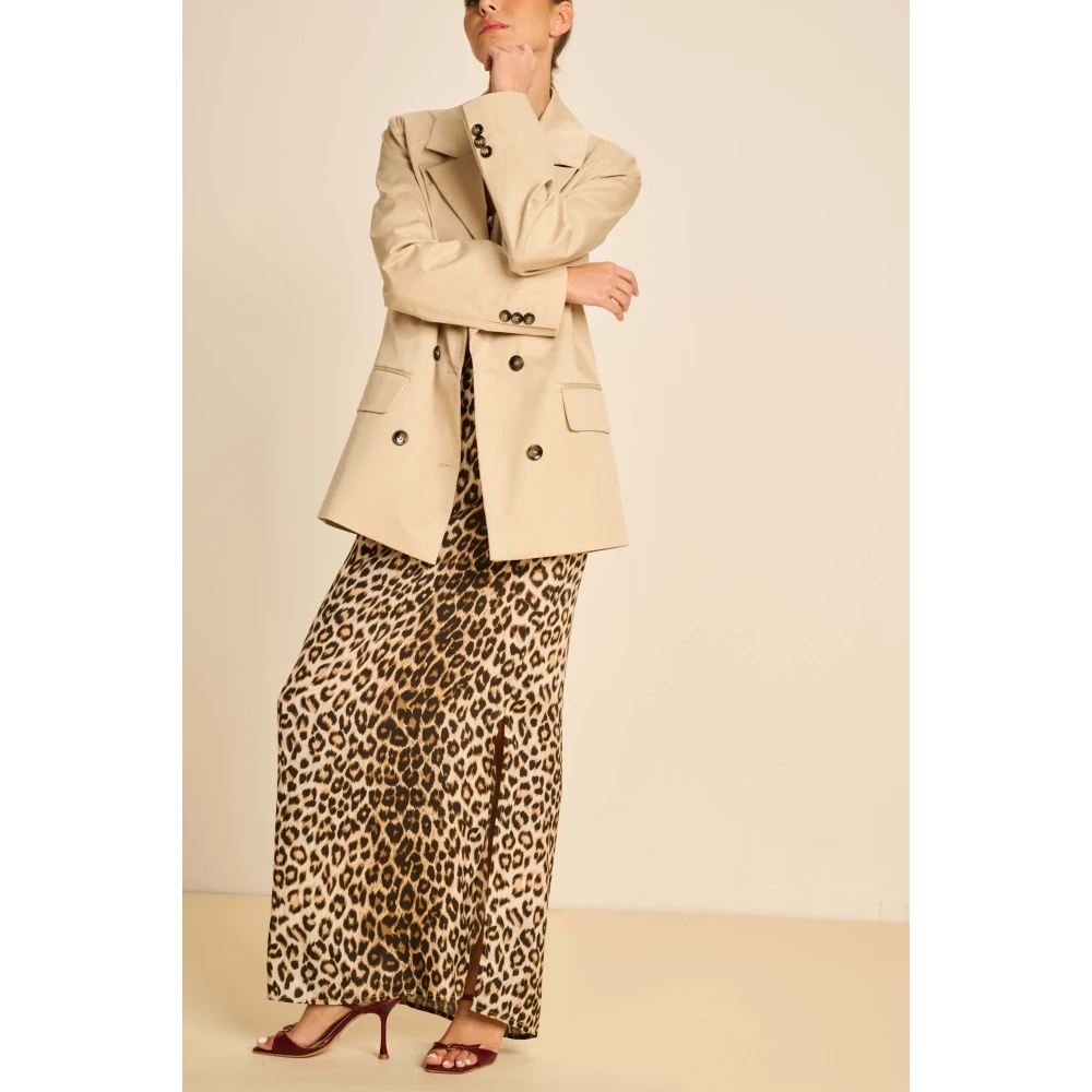 March23 Orizaba Jurk Beige Dames