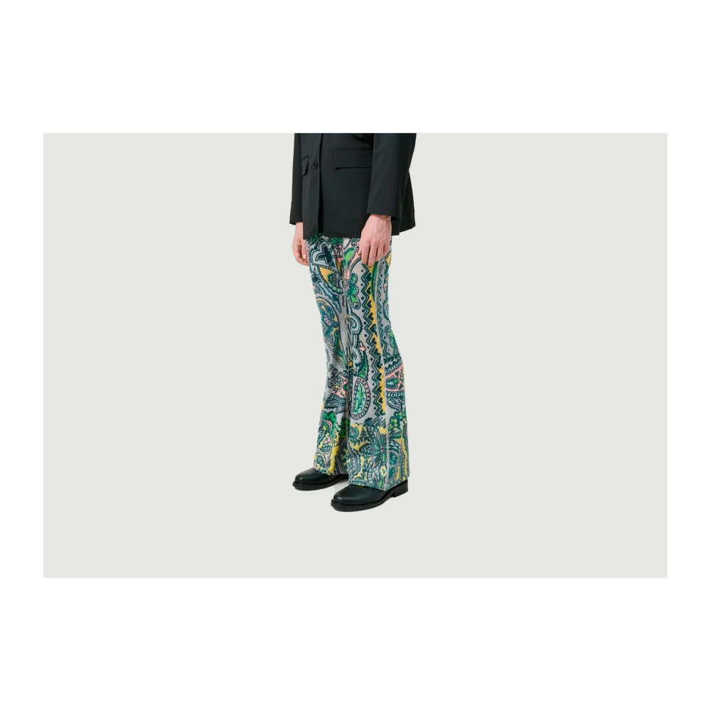 Soulland Wide Trousers Multicolor Dames