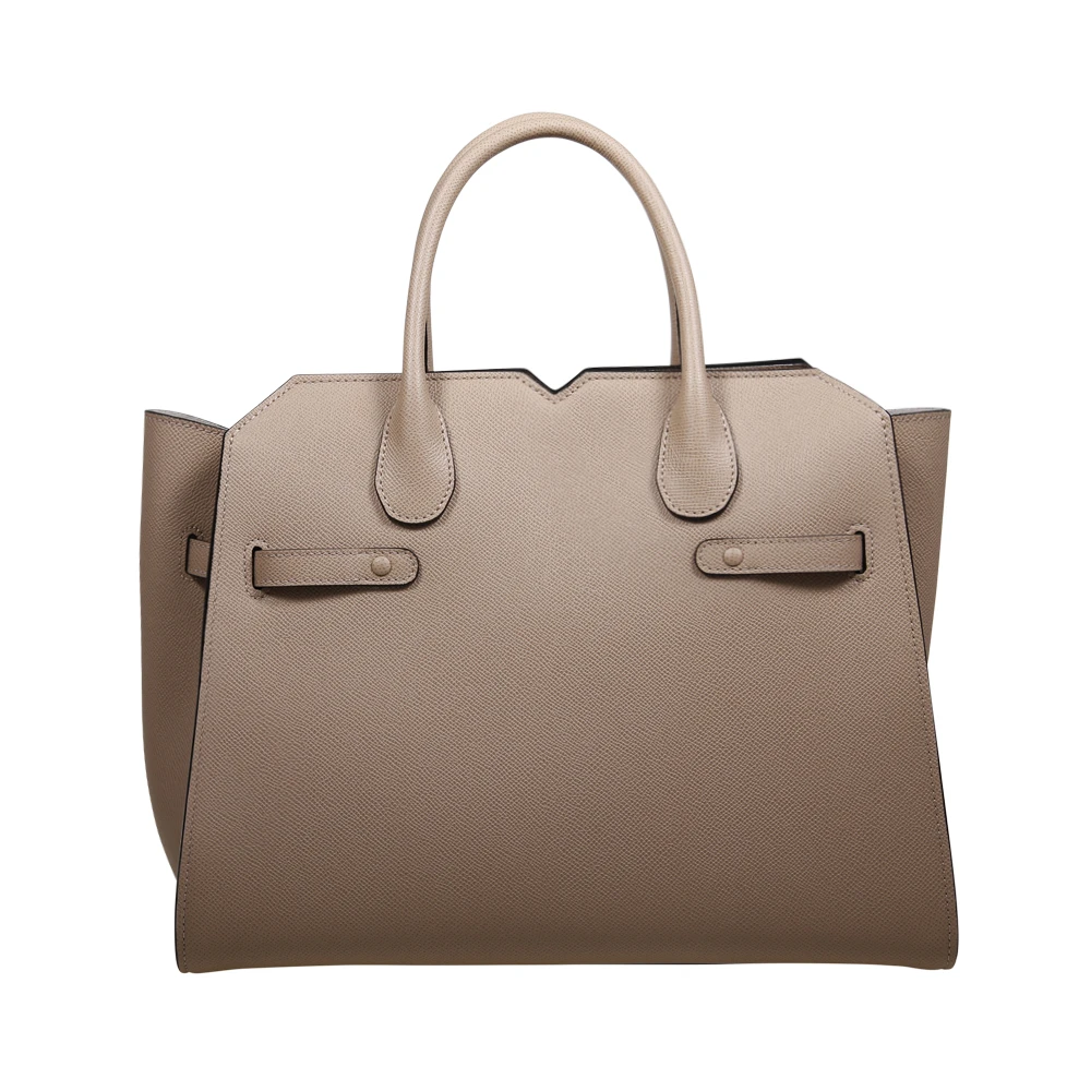 Valextra Cachemire Milano Media Tas Brown Dames