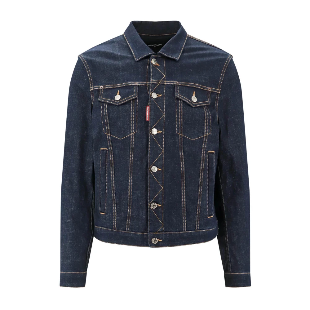 Jackets > Denim Jackets - - Dsquared2 - Modalova