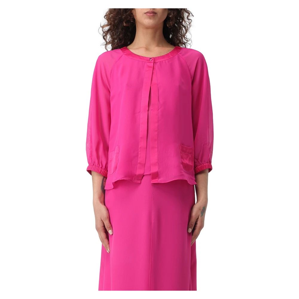Giorgio Armani Overhemden Pink Dames