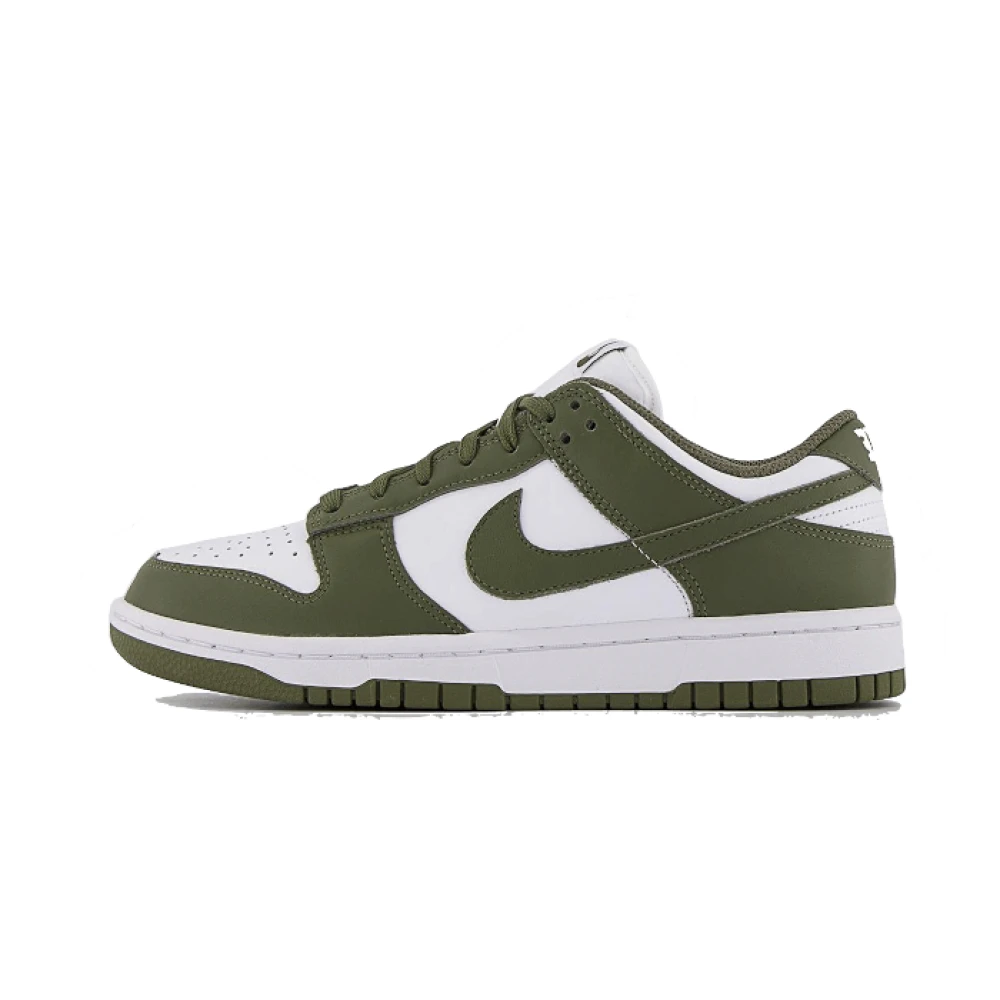 Nike Dunk Low Medium Olive Green, Dam