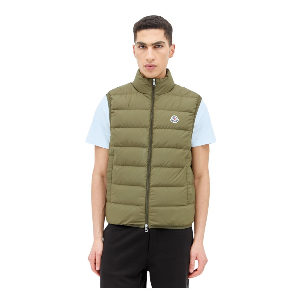 Gilet Piumino Finitura Opaca Moncler Uomo Miinto