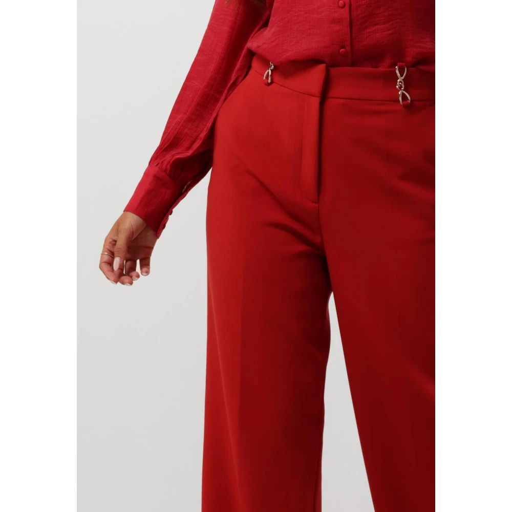 Aaiko Rode Fancy Broek Sonja Red Dames