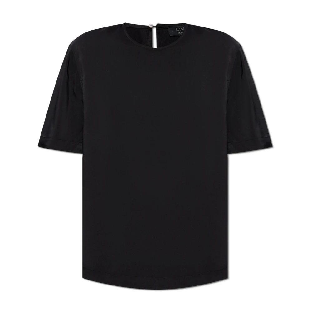 AllSaints Top 'Amelie' Black Dames