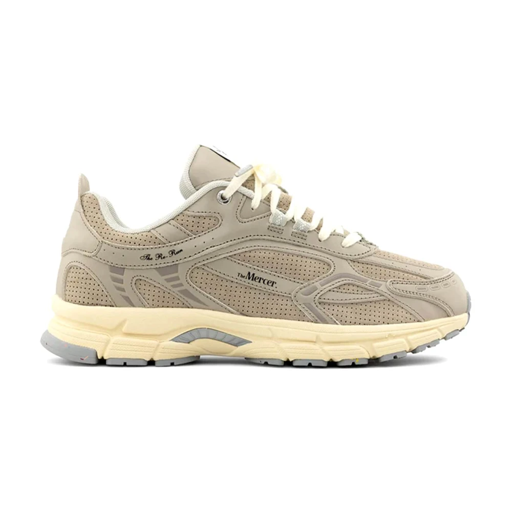 Mercer Amsterdam The Re-Run Perforated Dames Schoenen Grijs