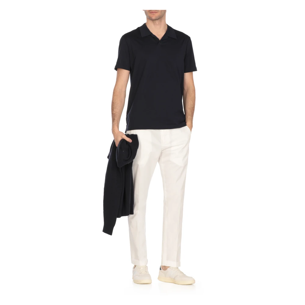Dondup Witte Katoenen Broek met Zakken White Heren